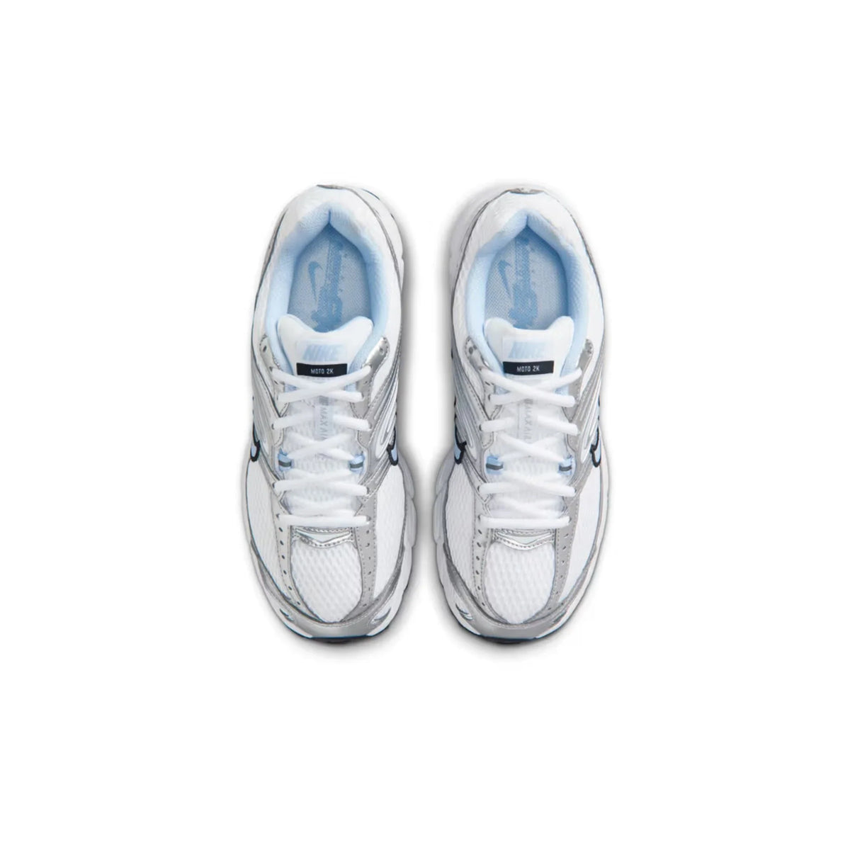 Nike Air Max Moto 2K 'White Silver Black Hydrogen Blue' Women's (2026)
